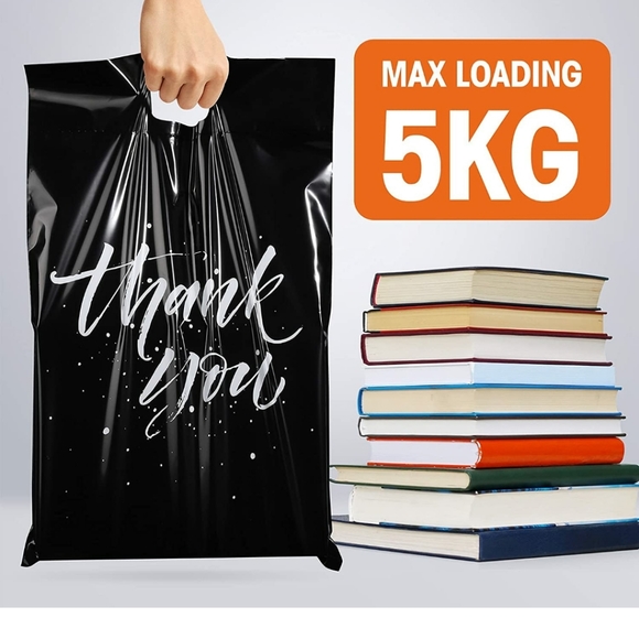 New Handle Design! Poly Mailer bags 12x15 - Picture 5 of 12